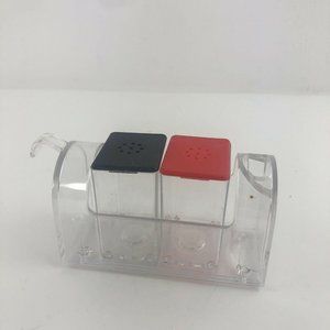Vintage Clear Acrylic Lucite Salt & Pepper Shaker